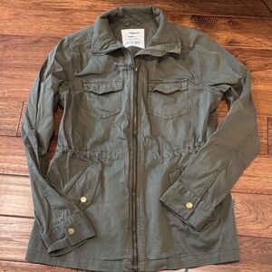 Sonoma Olive Green light Utility Jacket Small